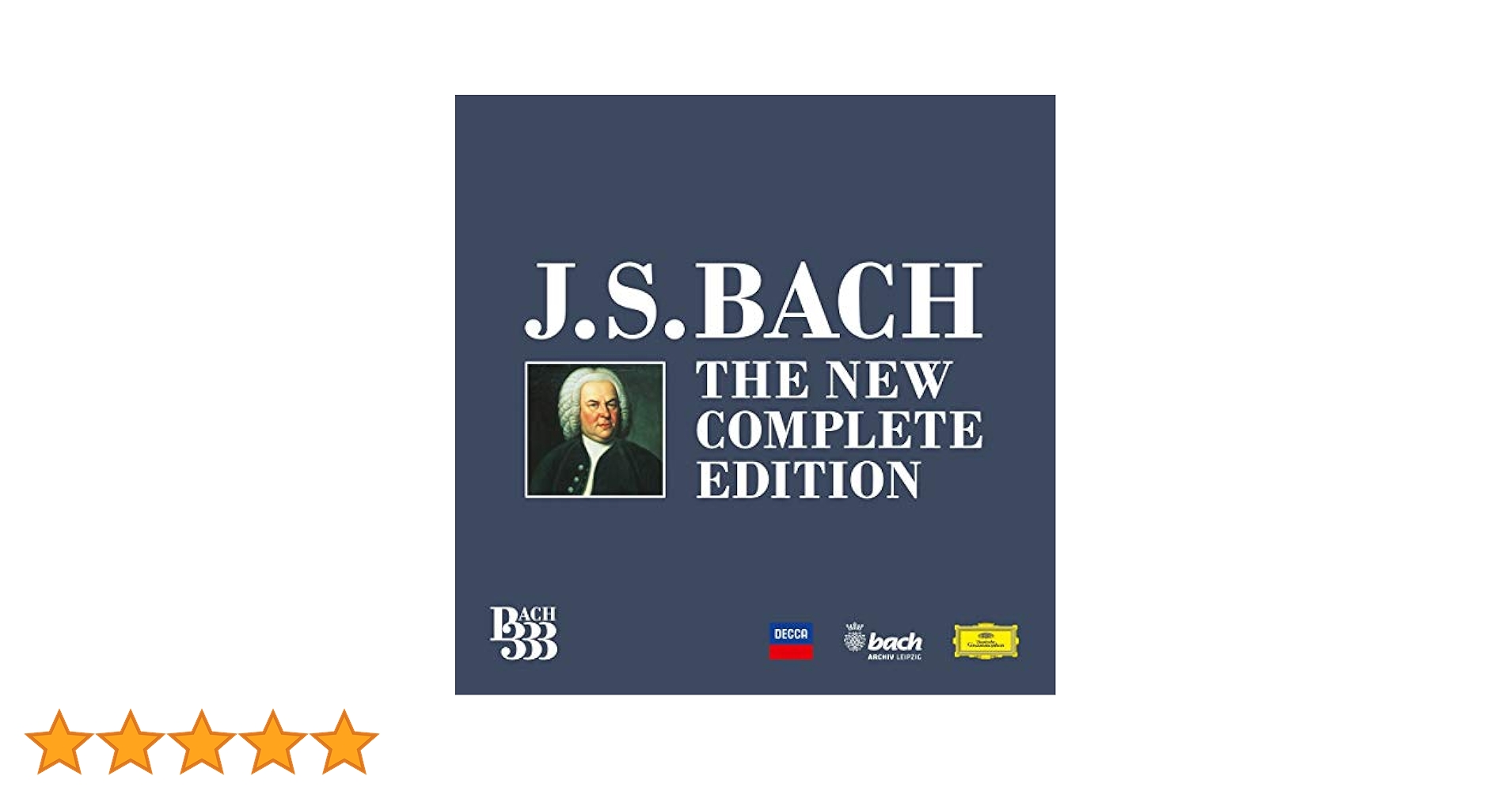 【cydef】Bach 333 The New Complete Ed BACH 333 – The New Complete Edition: Various Artists